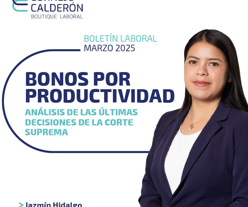 Bonos de Productividad